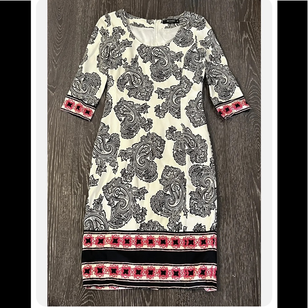 Etro Paisley Print Sheath Dress